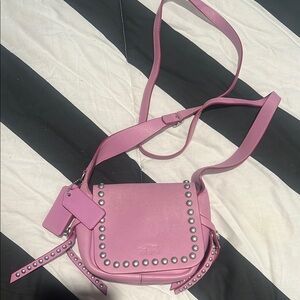 Coach Pink Crossbody Bag